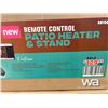 Image 2 : Remote Control Patio Heater & Stand