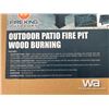 Image 2 : Outdoor Patio Fire Pit Wood Burning