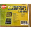 Image 2 : 14 FT. Trampoline With Safety Net & Ladder