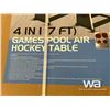 Image 2 : 7 FT. Games Table 4 In 1
