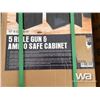 Image 2 : 5 Rifle Gun & Ammo Safe Cabinet