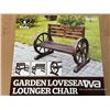 Image 5 : Garden Loveseat Lounger Chair