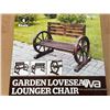 Image 5 : Garden Loveseat Lounger Chair