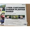Image 2 : 3 Tier Cascading Garden Planter Raised