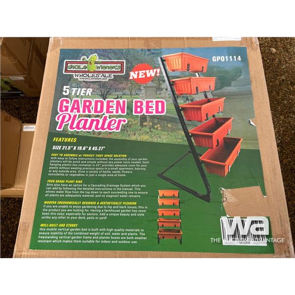 5 Tier Garden Bed Planter