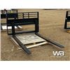 Image 2 : 72 IN. Skid Steer Pallet Forks