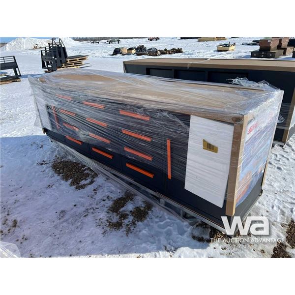 10 FT. 12 Drawer Work Bench