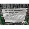 Image 5 : (8) 330X4 FT. Galvanized Wire Fencing
