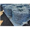Image 4 : (9) Rolls Of 1320 FT. 12.5 Gauge Barbed Wire