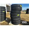 Image 2 : (8) Grizzly 11R24.5 Truck Tires