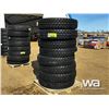 Image 2 : (8) Grizzly 11R24.5 Truck Tires