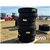 Image 3 : (8) Grizzly 11R24.5 Truck Tires