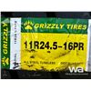 Image 4 : (8) Grizzly 11R24.5 Truck Tires