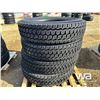 Image 2 : (4) Grizzly 11R24.5 Truck Drive Tires