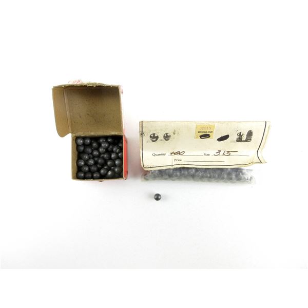 ASSORTED LEAD BALLS LOT