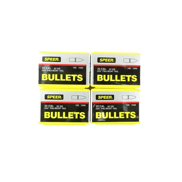 SPEER .22 CALIBER BULLETS LOT