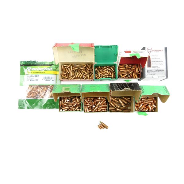 ASSORTED .22 CALIBER BILLETS LOT