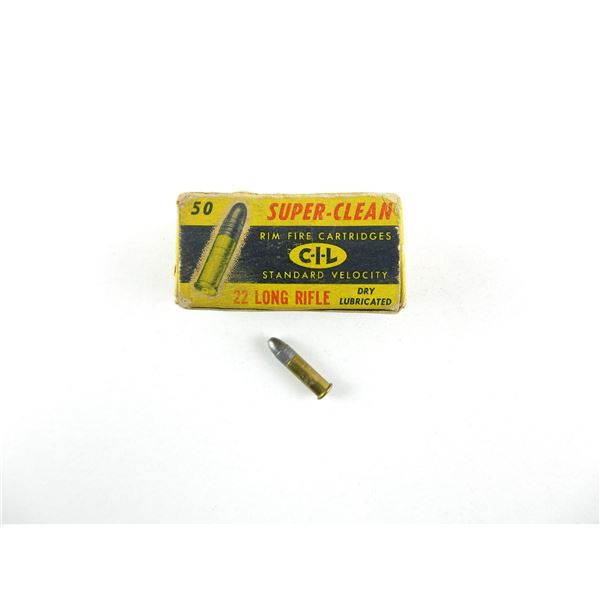 COLLECTIBLE CIL .22 LR AMMO LOT