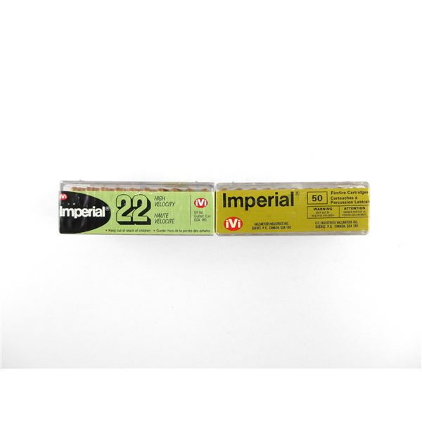 COLLECTIBLE IMPERIAL .22 LR AMMO LOT