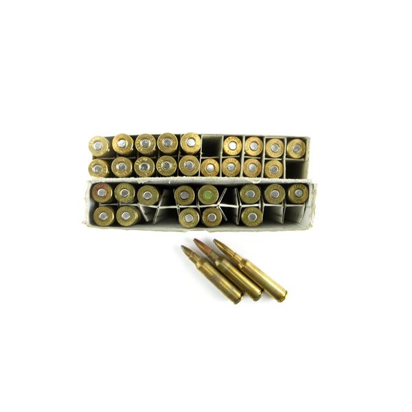 RELOADED ASSORTED 6.5X55MM AMMO LOT