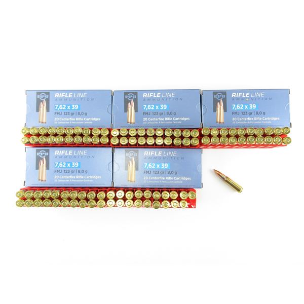 PPU 7.62X39MM AMMO LOT