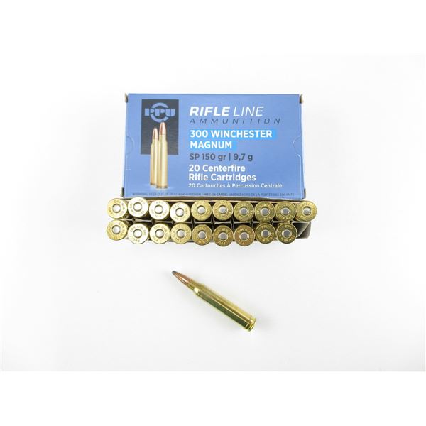 PPU .300 WIN MAGNUM AMMO LOT