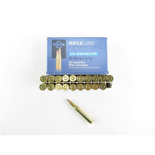 PPU .270 WIN AMMO LOT