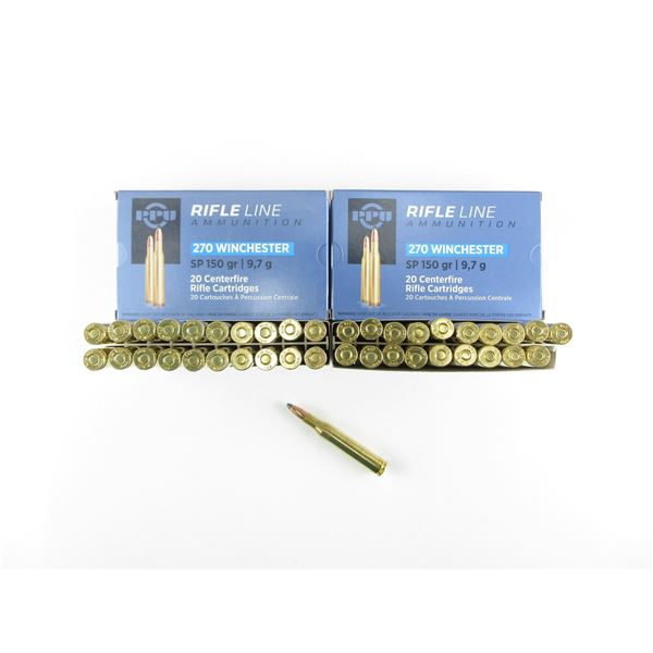 PPU .270 WIN AMMO LOT