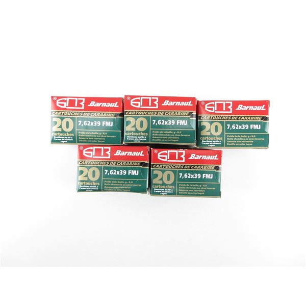 BARNAUL 7.62X39MM AMMO LOT