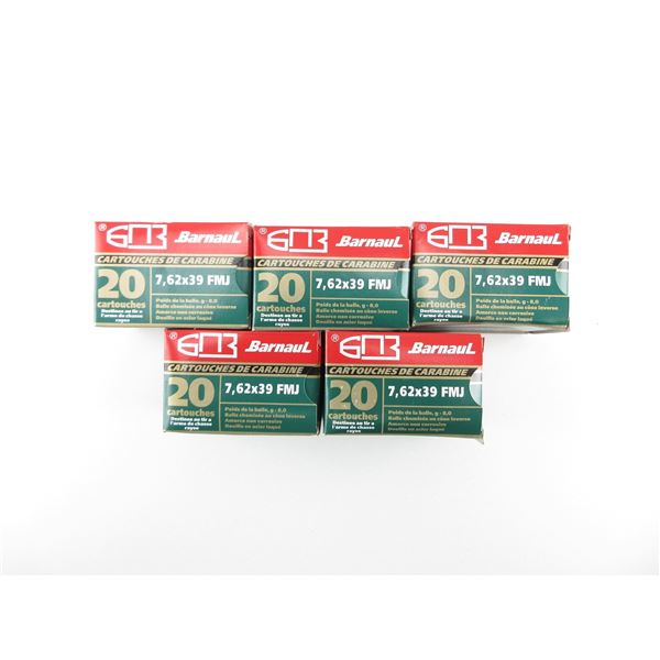 BARNAUL 7.62X39MM AMMO LOT