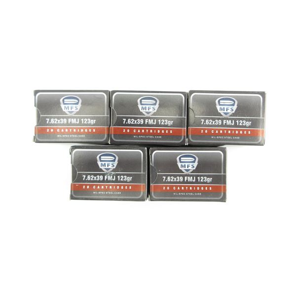 MFS 7.62X39MM AMMO LOT