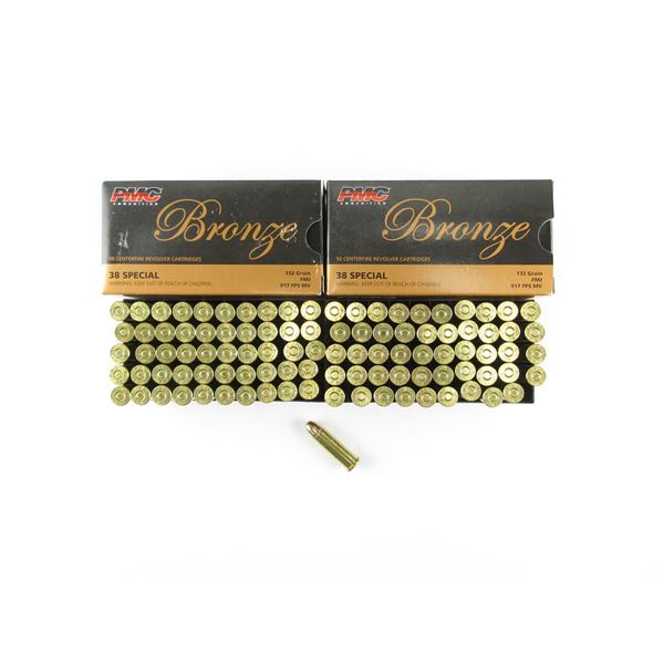 PMC BRONZE .38 SPL AMMO LOT