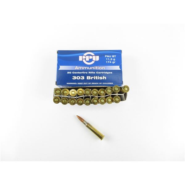 PPU .303 BR AMMO LOT
