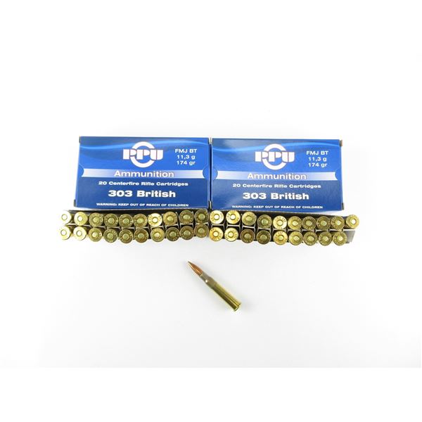 PPU .303 BR AMMO LOT