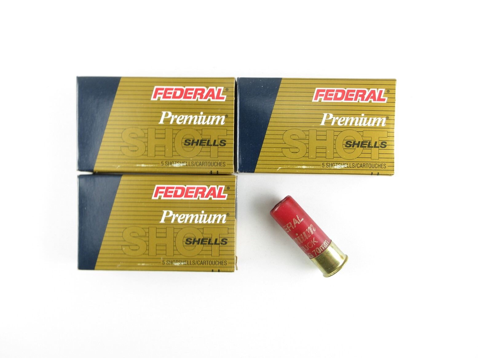 Federal Sample Shells FEDERAL PREMIUM 12 GAUGE 2 3/4