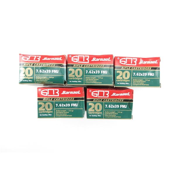 BARNAUL 7.62X39MM AMMO LOT
