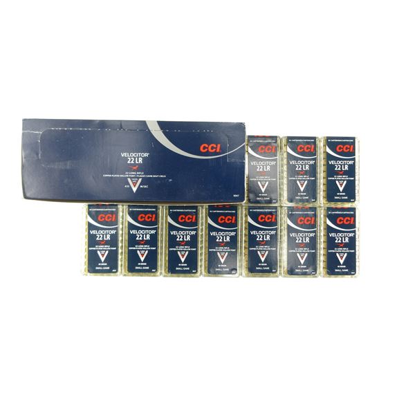 CCI .22 LR VELOCITOR AMMO LOT