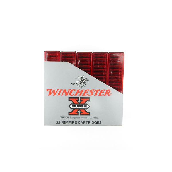 WINCHESTER SUPER X .22 LR AMMO LOT