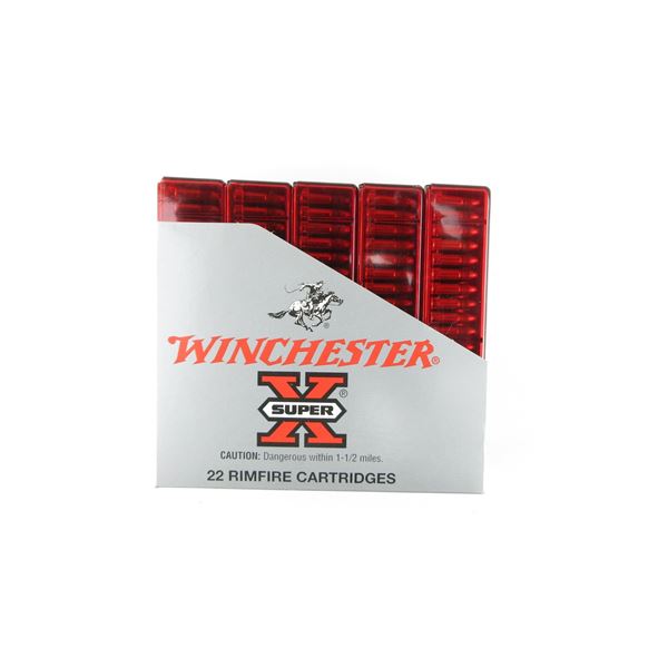 WINCHESTER SUPER X .22 LR AMMO LOT