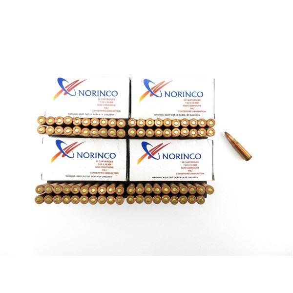 NORINCO 7.62X39MM AMMO LOT