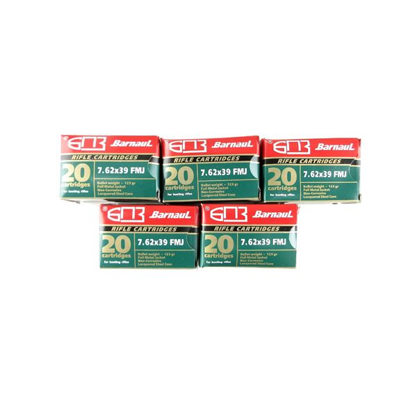 BARNAUL 7.62X39MM AMMO LOT