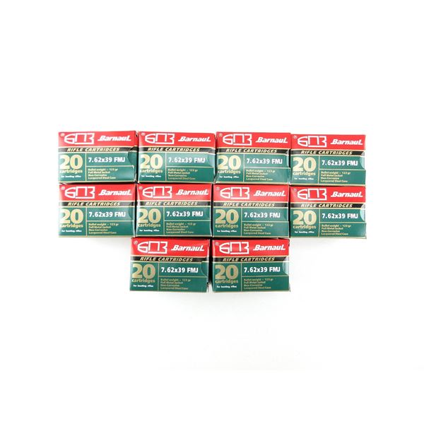 BARNAUL 7.62X39MM AMMO LOT