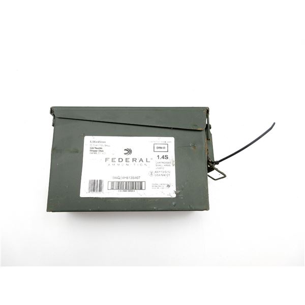 FEDERAL 5.56X45MM AMMO LOT