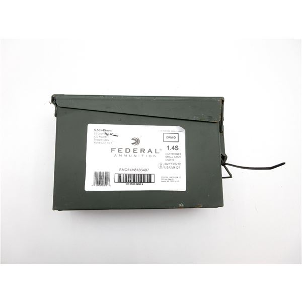 FEDERAL 5.56X45MM AMMO LOT
