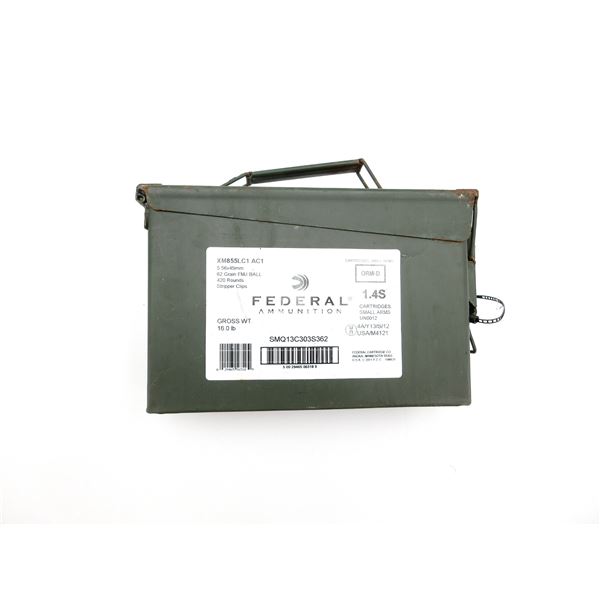 FEDERAL 5.56X45MM AMMO LOT