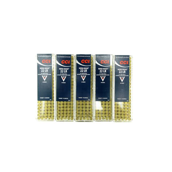 CCI .22 LR MINI-MAG AMMO LOT