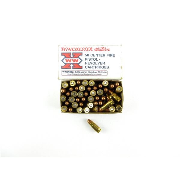 WINCHESTER .30 LUGER AMMO LOT