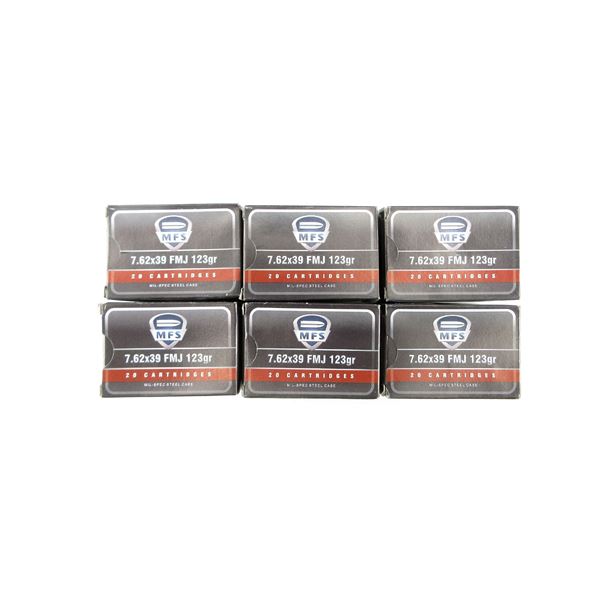 MFS 7.62X39MM AMMO LOT