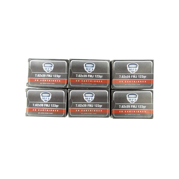 MFS 7.62X39MM AMMO LOT