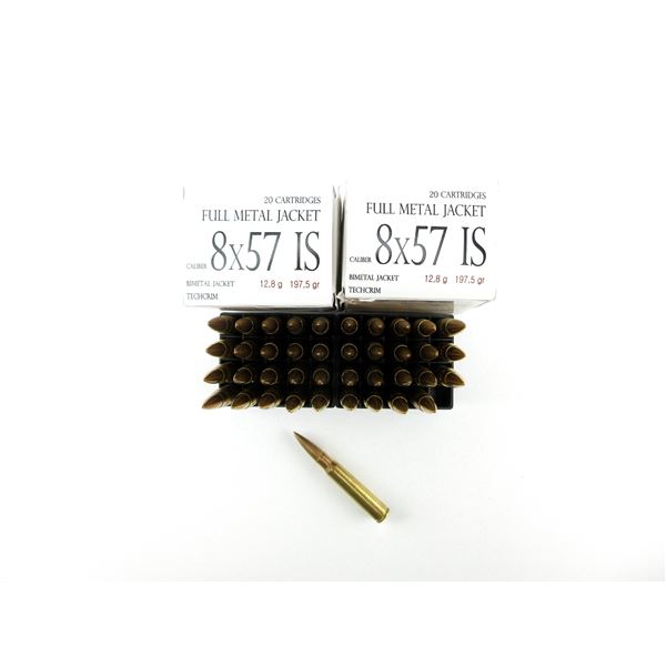 RUSSIAN MANUFACTURER 8X57 IS AMMO LOT